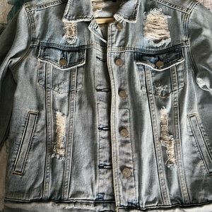 Kendall and Kylie brand denim jean jacket. Gently worn. Size small.